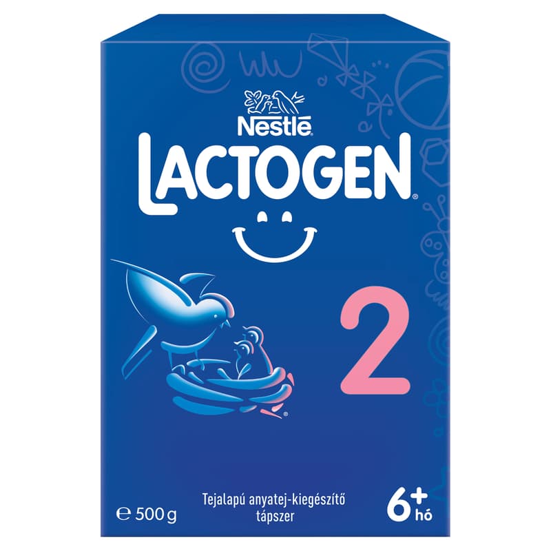 Lactogen 2 tejalapú anyatej-kiegészítő tápszer 6 hónapos kortól