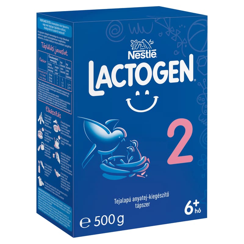 Lactogen 2 tejalapú anyatej-kiegészítő tápszer 6 hónapos kortól