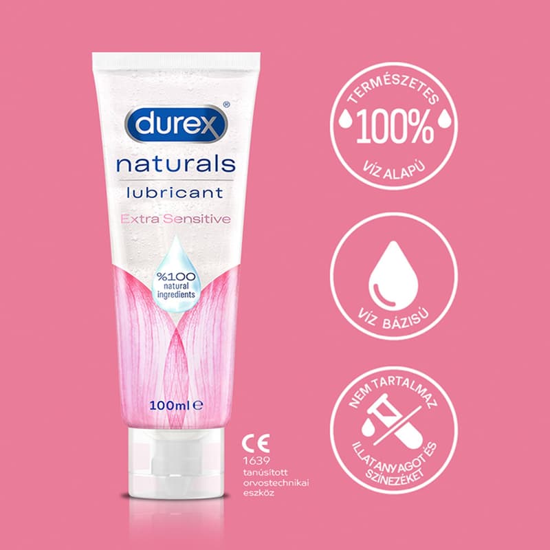 Durex Naturals Extra Sensitive síkosító