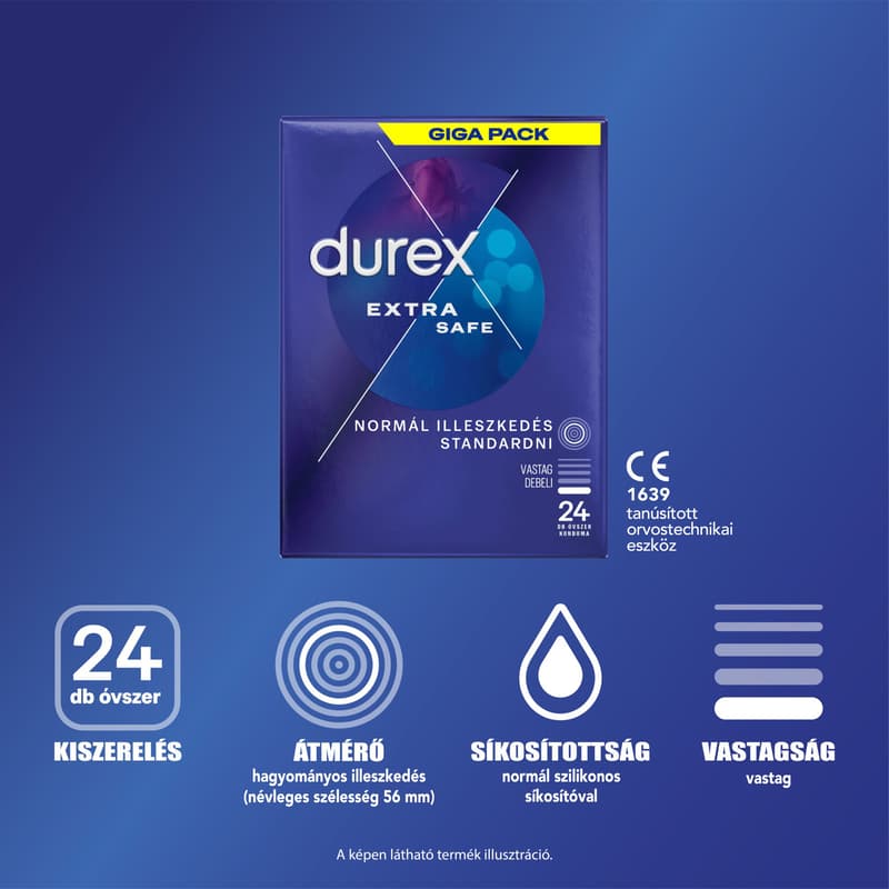 Durex Extra Safe óvszer
