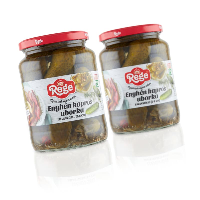 Rege Slightly dill pickled cucumber (5-8 cm)