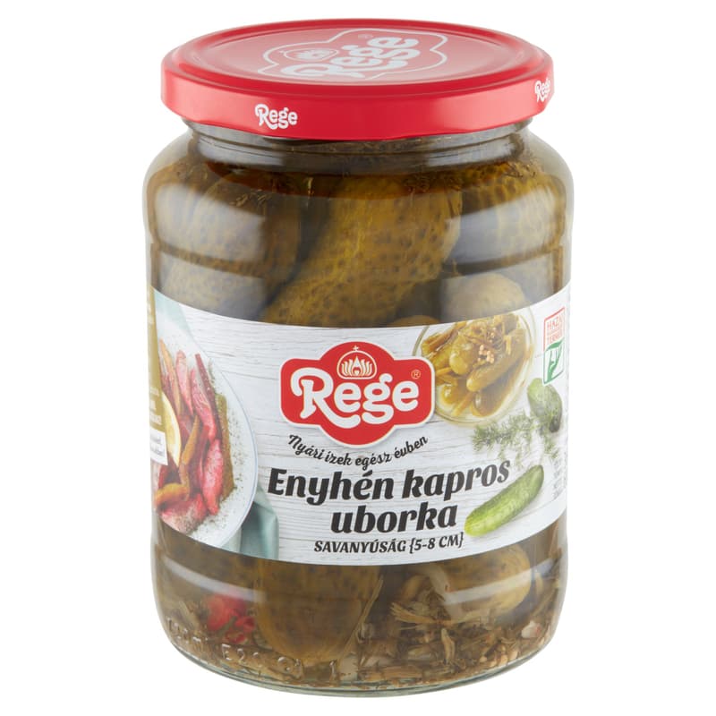 Rege Slightly dill pickled cucumber (5-8 cm)