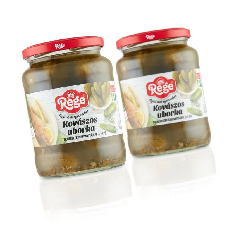 Rege Pickled cucumber with natural pickling (6-9 cm)