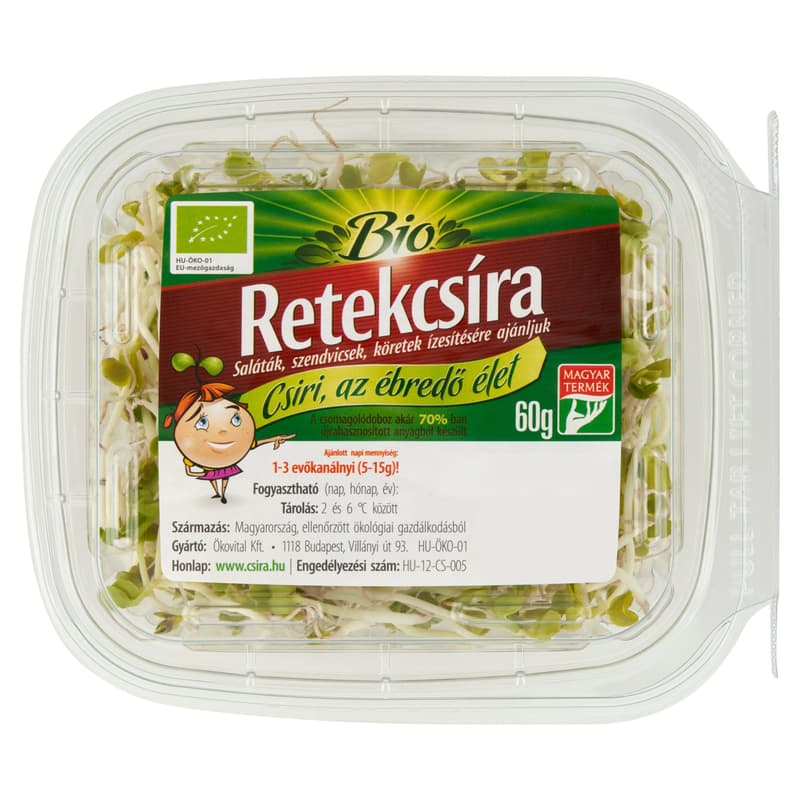 Organic Radish sprouts