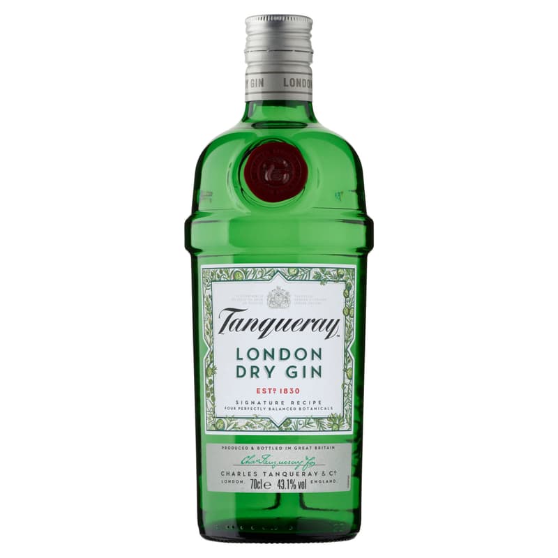 Tanqueray London Dry gin 43.1%