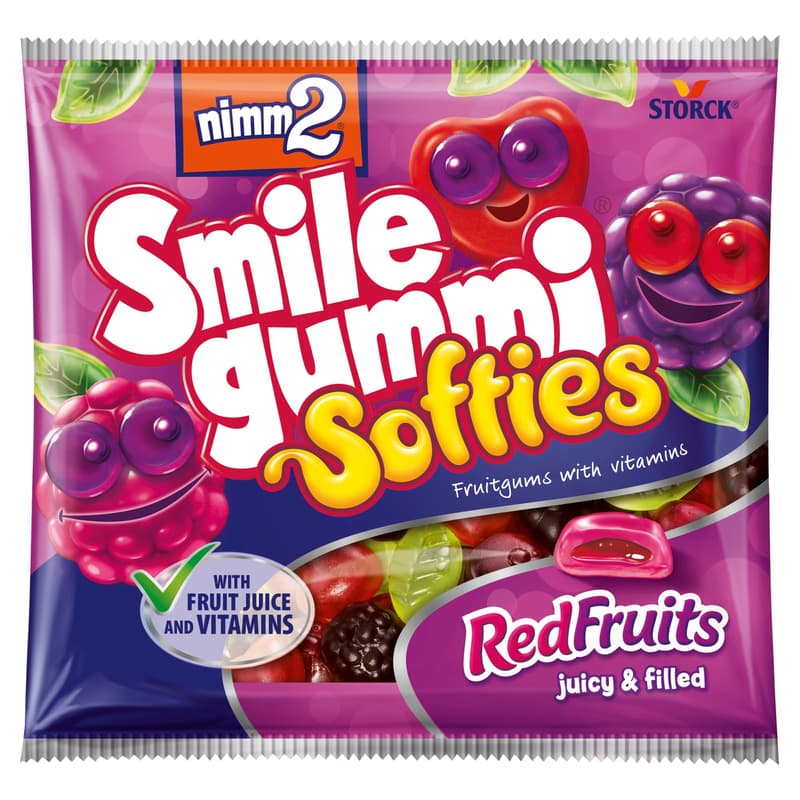nimm2 Smilegummi Softies Red Fruits