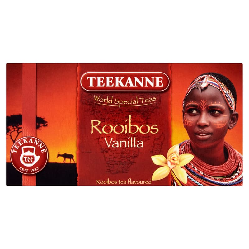 Teekanne World Special Teas vanilla flavored rooibos tea 20 filters