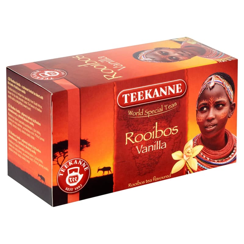Teekanne World Special Teas vanilla flavored rooibos tea 20 filters