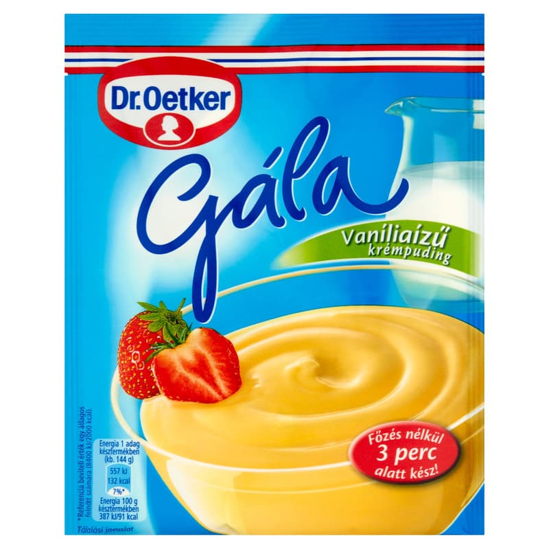 Dr. Oetker Gála Vanilla Flavoured Cream Pudding Powder 78 g