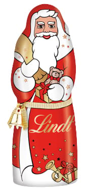 Lindt Mikulás alpesi csokoládéval