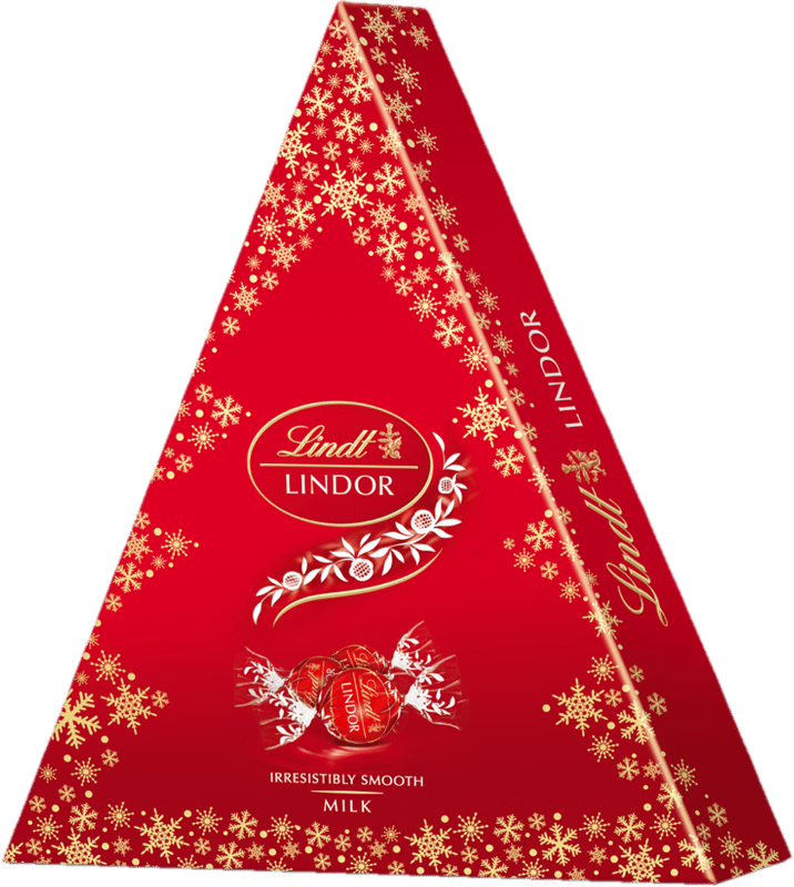 Lindt Lindor Karácsonyfa Tejcsokoládé