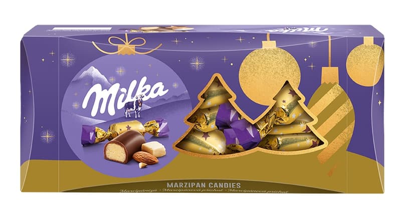 Milka Szaloncukor Marzipan