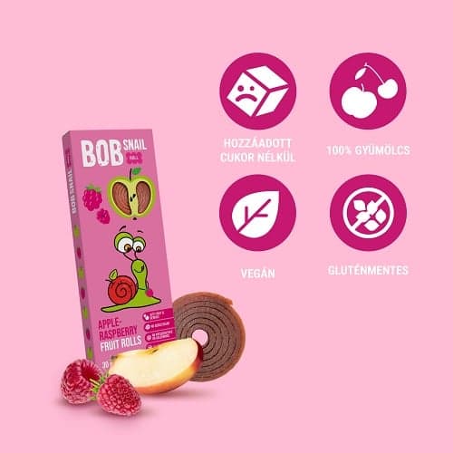 Bob-Snail Apple-Raspberry Rolls