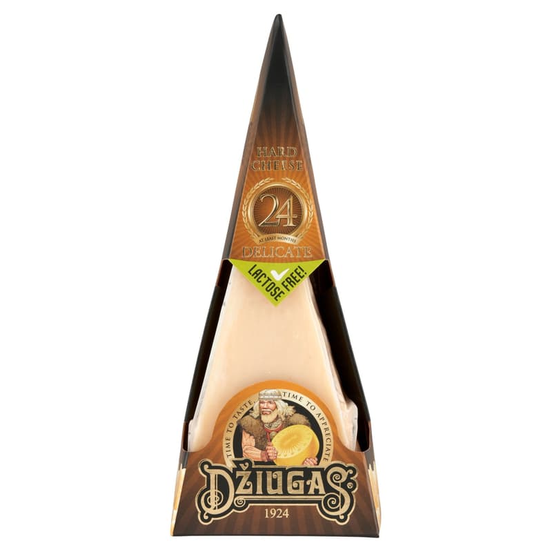 Dziugas Delicate Lactosefree Hard Cheese (Matured for 24 Months)