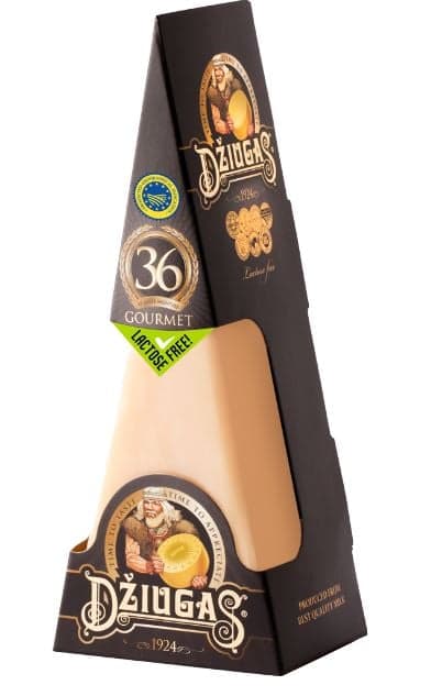 Dziugas Gourmet Lactosefree Hard Cheese (Matured for 36 Months)