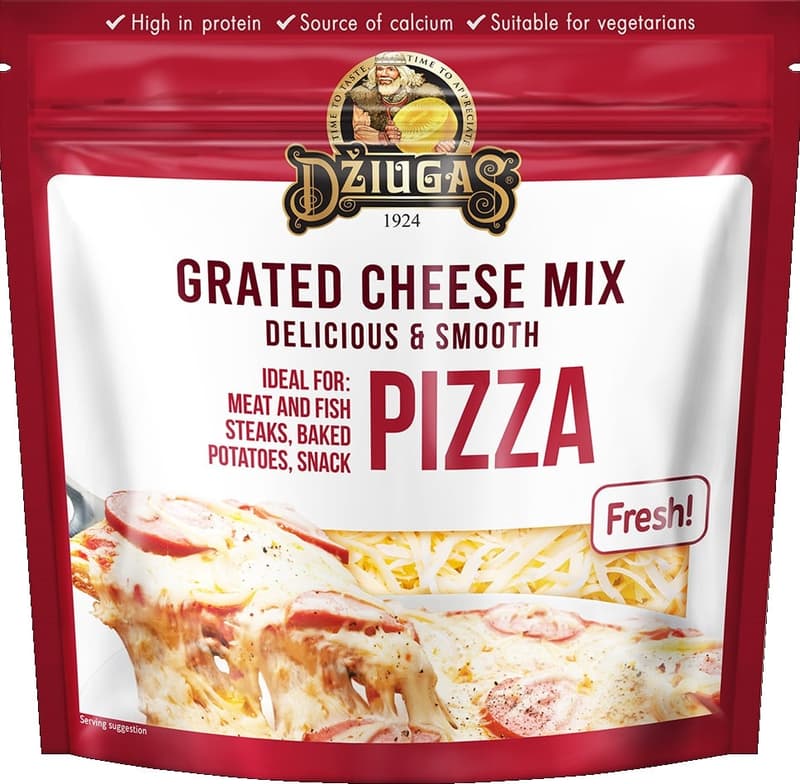 Dziugas Pizza Mix Grated Cheese