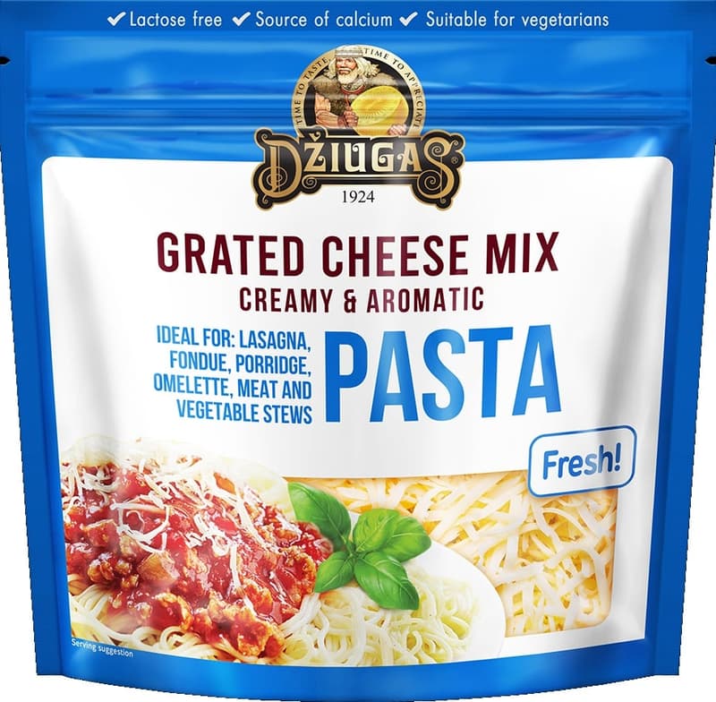 Dziugas Mix Pasta Grated Cheese Mix