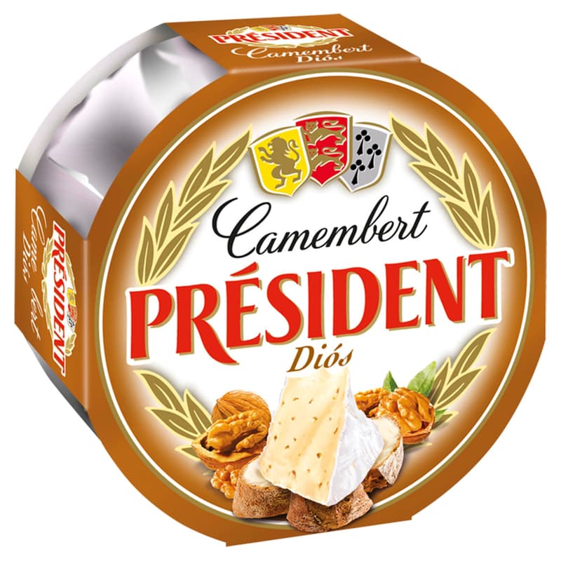 Président Walnut Camembert Cheese