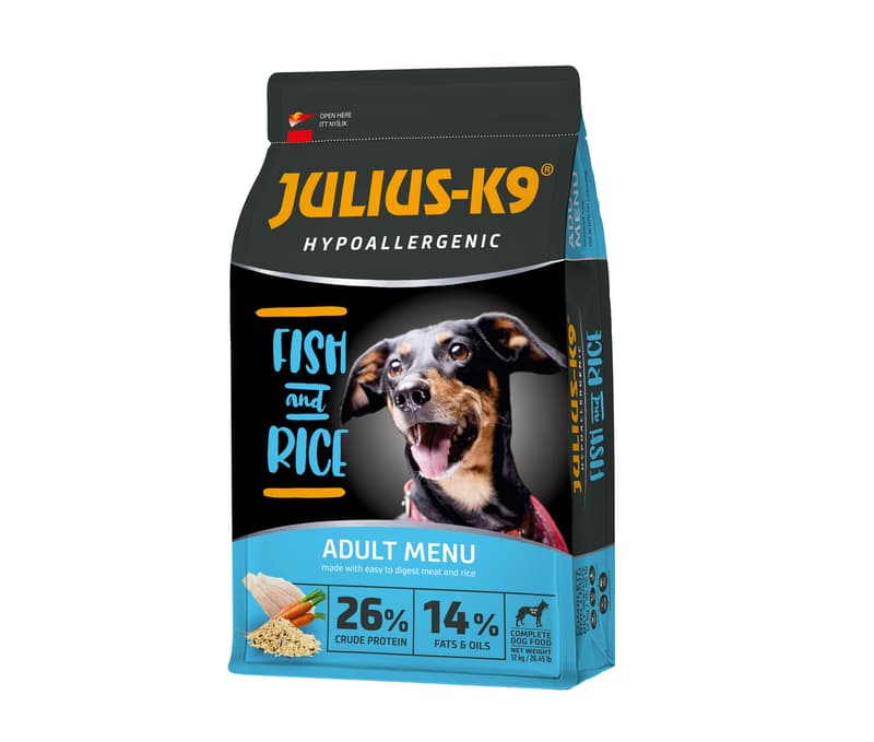 Julius-K9 HighPremium Adult Hypoallergenic Fish&Rice
