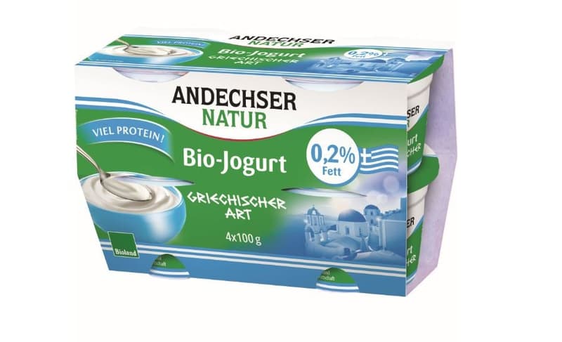 Andechser Organic Low-fat Greek Yoghurt 0,2%