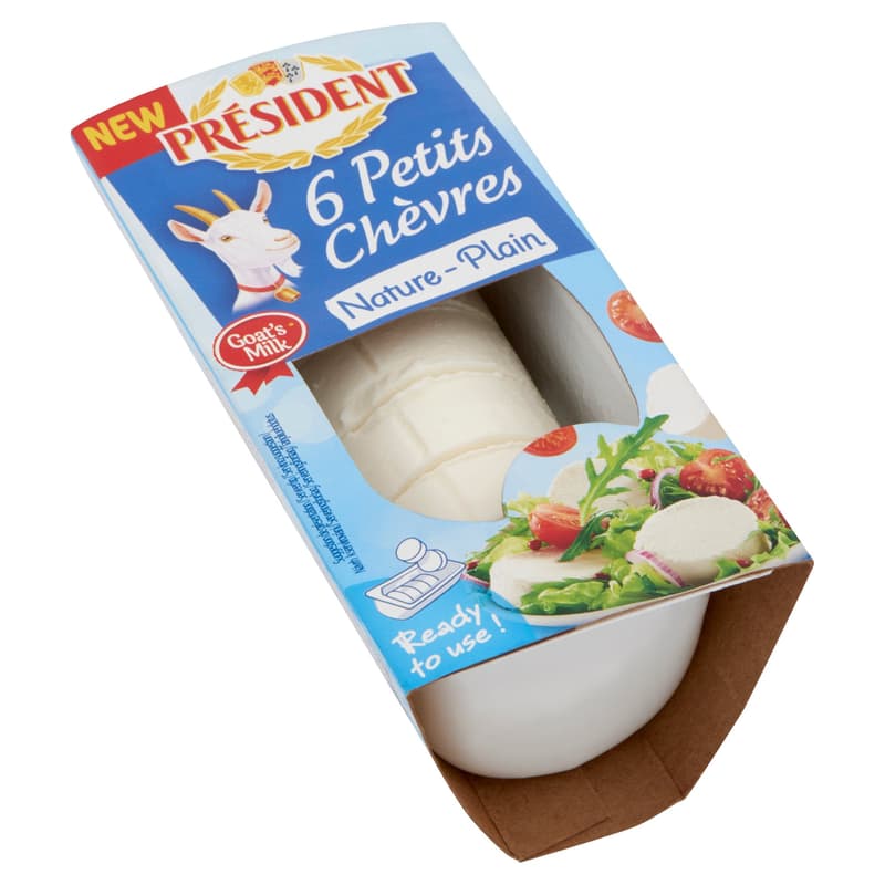 Président Petits Chèvres High-Fat Soft Goat Cheese