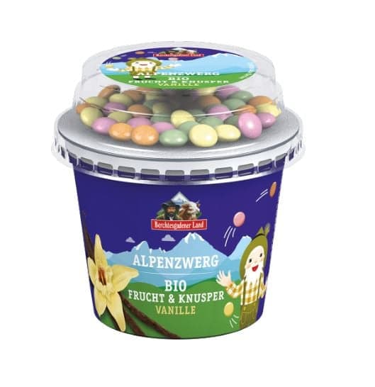 Bio Alpenmilch Vanilla Yogurt with Chocolate Balls 3,9%