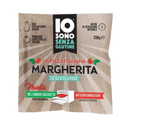 PizzaMI Pizza margherita fagyasztott, gluténmentes 26 cm