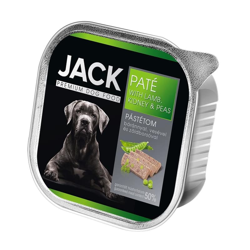 Jack Lamb, kidney, pea pate
