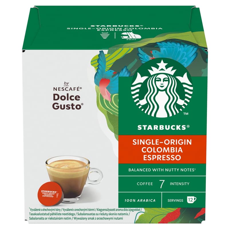 Starbucks by Dolce Gusto Espresso Colombia Medium roast