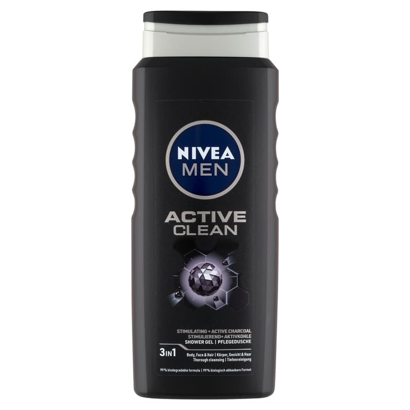 NIVEA MEN Active Clean shower gel