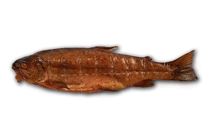 Whole Trout without Intestines, smoked