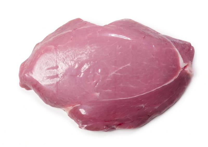 Skin veal shank, boneless, in pieces