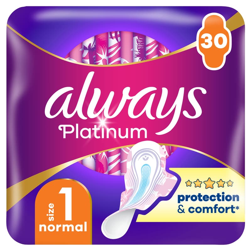 Always Platinum Egészségügyi Betét, 1-es méret