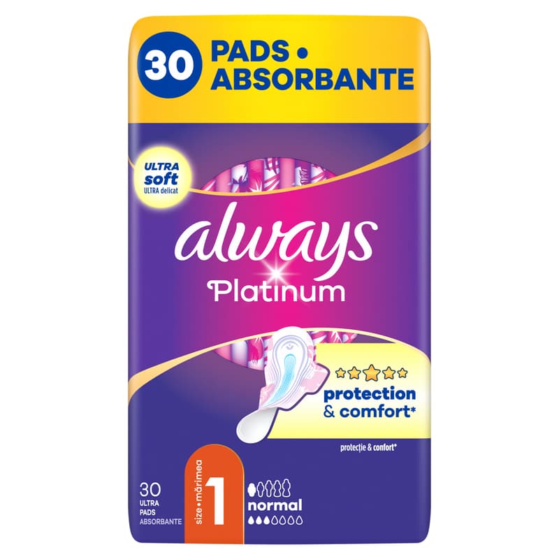 Always Platinum Egészségügyi Betét, 1-es méret