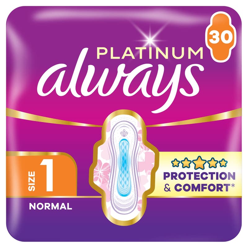 Always Platinum Egészségügyi Betét, 1-es méret