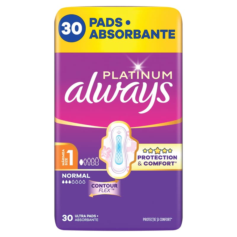 Always Platinum Egészségügyi Betét, 1-es méret