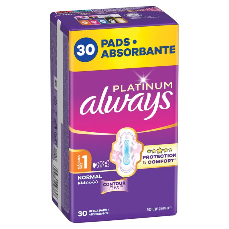 Always Platinum Egészségügyi Betét, 1-es méret