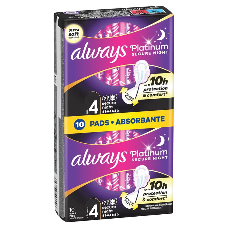 Always Platinum Secure Night Egészségügyi Betét