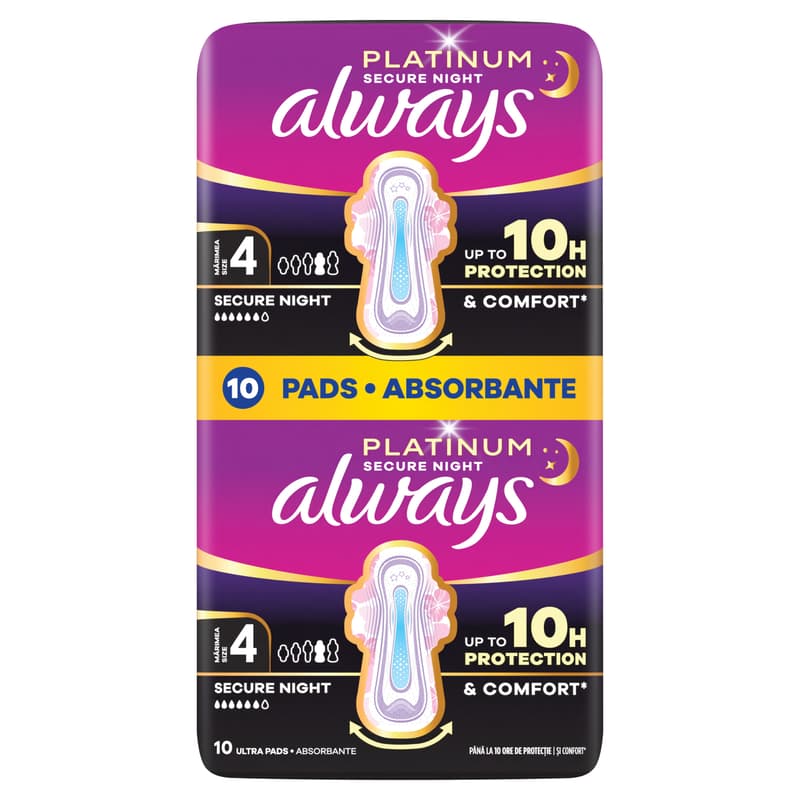 Always Platinum Secure Night Egészségügyi Betét