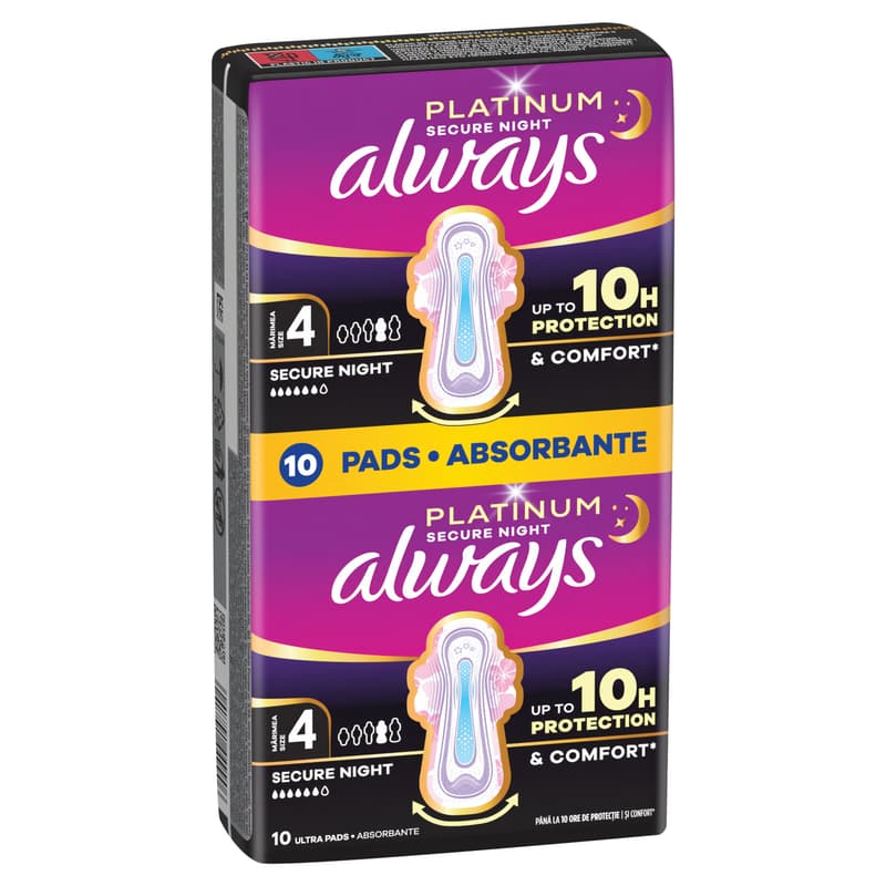 Always Platinum Secure Night Egészségügyi Betét