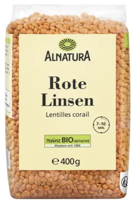 Alnatura BIO Red lentils