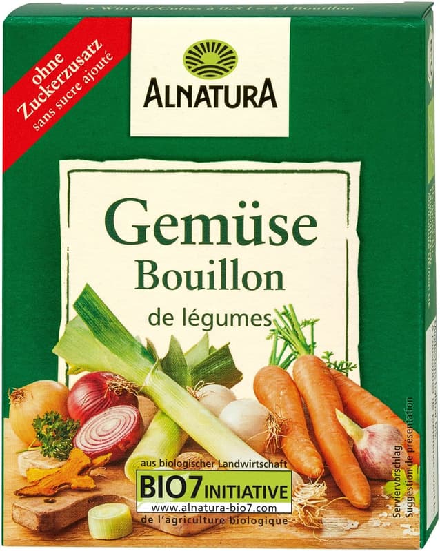 Alnatura BIO Zöldségleves-kocka 6db