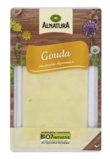 Alnatura BIO Gouda félkemény zsíros sajt