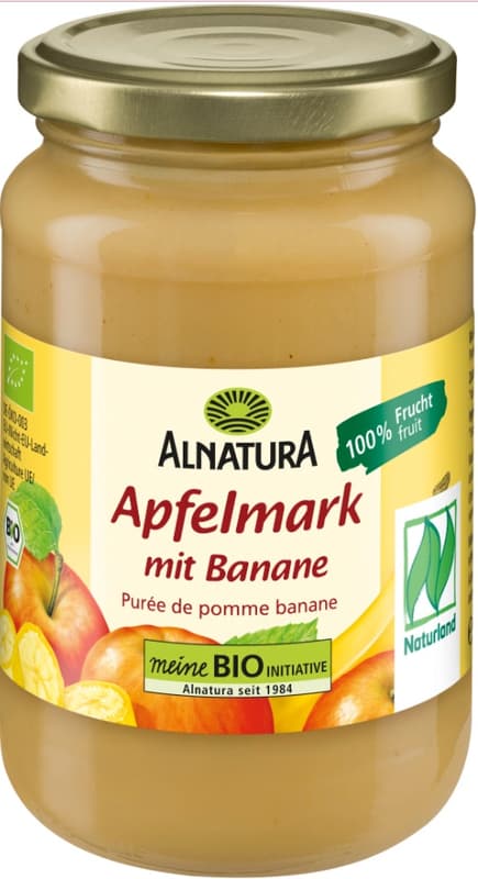 Alnatura BIO Almaszósz banánnal