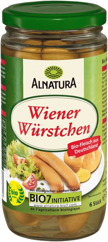 Alnatura BIO small frankfurter sausages