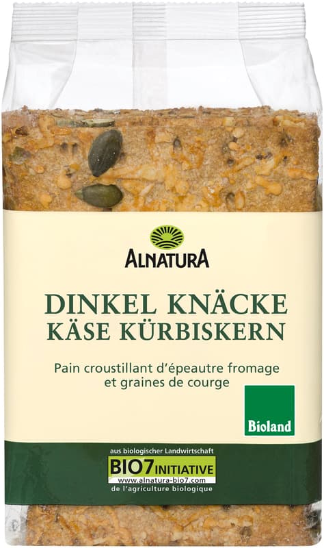 Alnatura BIO cheese and pumpkin seed crispbread
