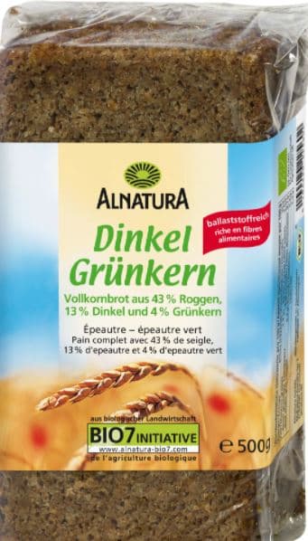 Alnatura BIO Spelt Green Spelt Bread