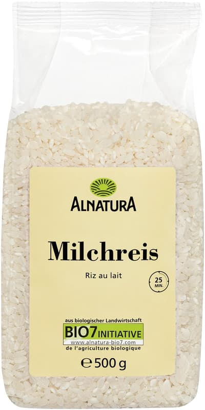 Alnatura Bio kerekszemű rizs