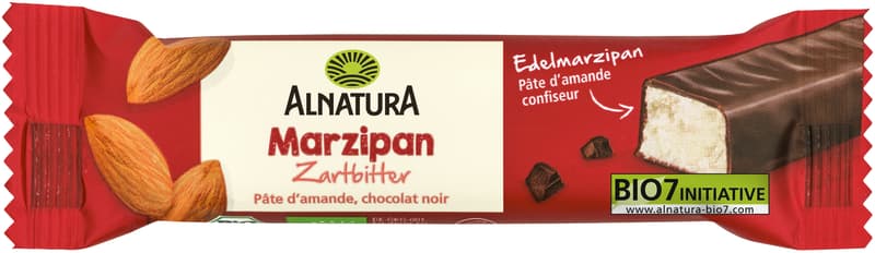 Alnatura Étcsokoládés marcipánszelet