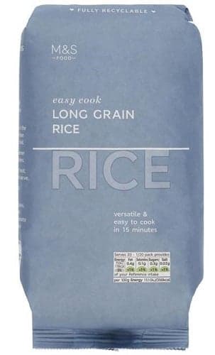 Marks & Spencer Long grain rice
